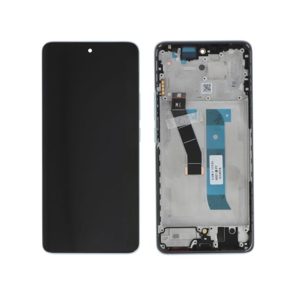 Ecrã Display completo para Xiaomi Redmi Note 15 4G Azul (SERVICE PACK)