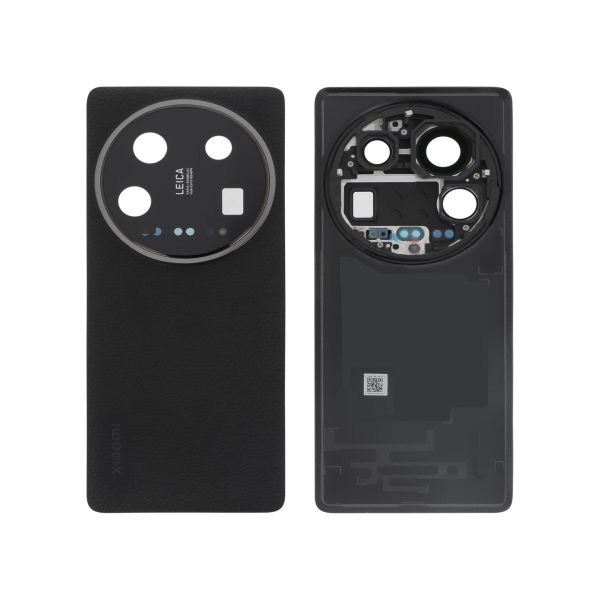 Tampa Traseira para Xiaomi 14 Ultra preta (SERVICE PACK)