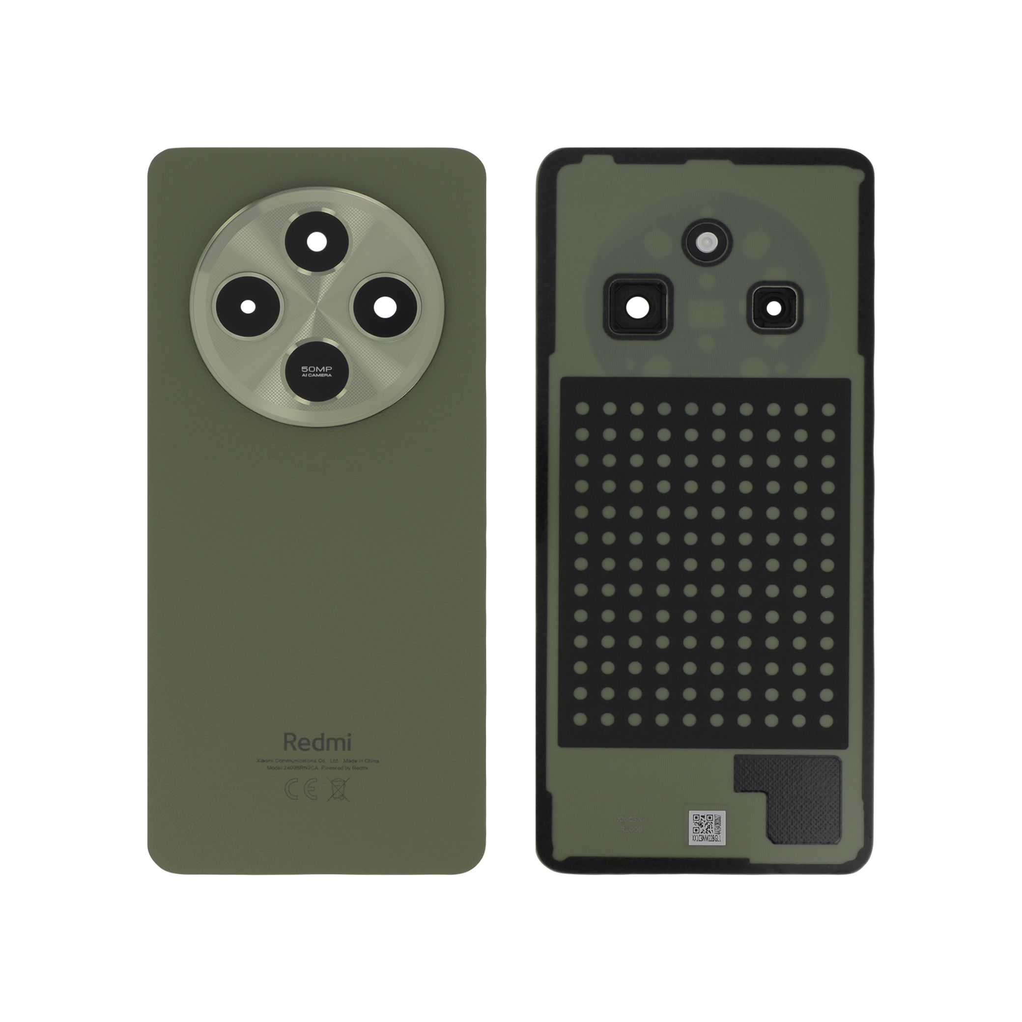 5600030c3na00-0000 Tampa Traseira para Xiaomi Redmi 14C - Verde (SERVICE PACK) - Image 1