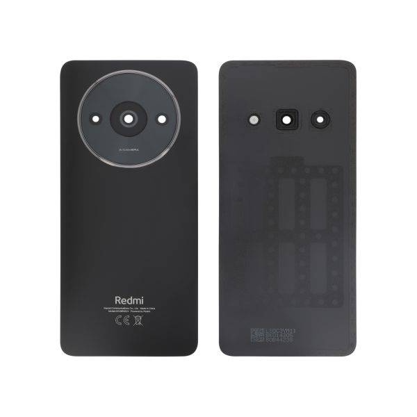Tampa Traseira para Xiaomi Redmi A3 - Preta (SERVICE PACK)