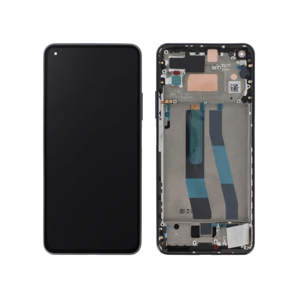 Ecrã Display Preto para Xiaomi 11 Lite 5G/NE (SERVICE PACK)