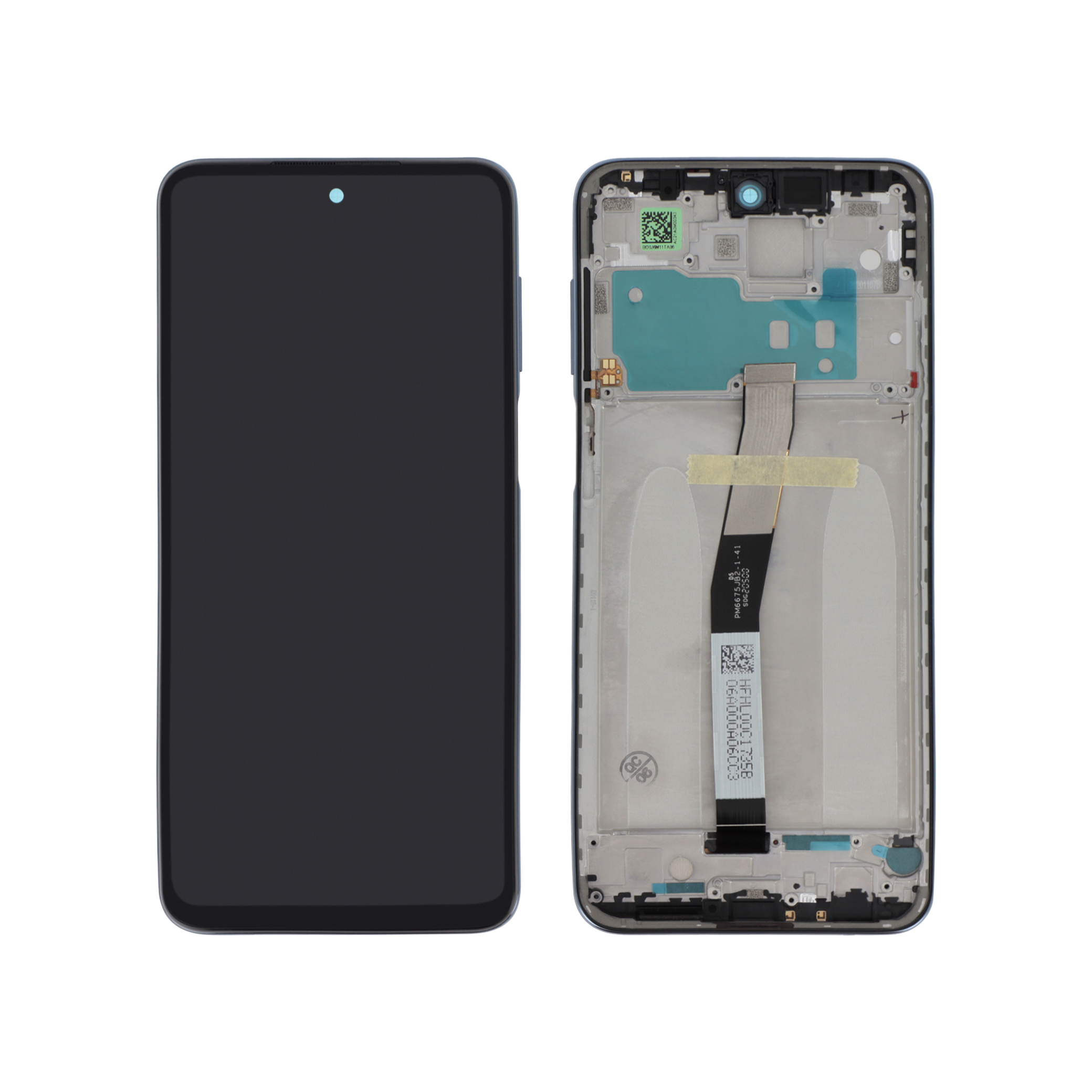 560003j6b200-0000 Ecrã Display Completo Cinzento para Xiaomi Redmi Note 9 Pro (SERVICE PACK) - Image 1