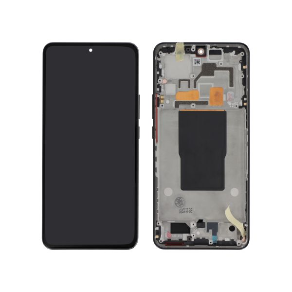 Ecrã Display Completo Preto para Xiaomi 12T/12T Pro (SERVICE PACK)
