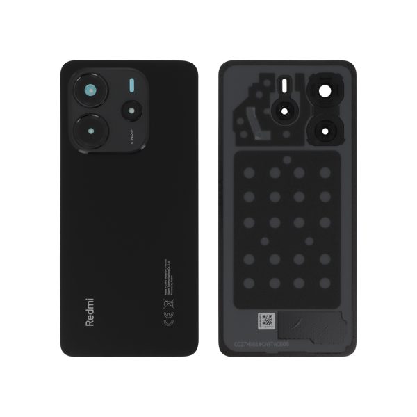 Tampa Traseira para Xiaomi Redmi Note 14 4G - Preta (SERVICE PACK)