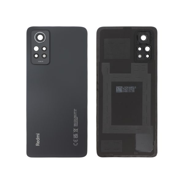Tampa Traseira Grafite Cinzenta para Xiaomi Redmi Note 12 Pro 4G (SERVICE PACK)