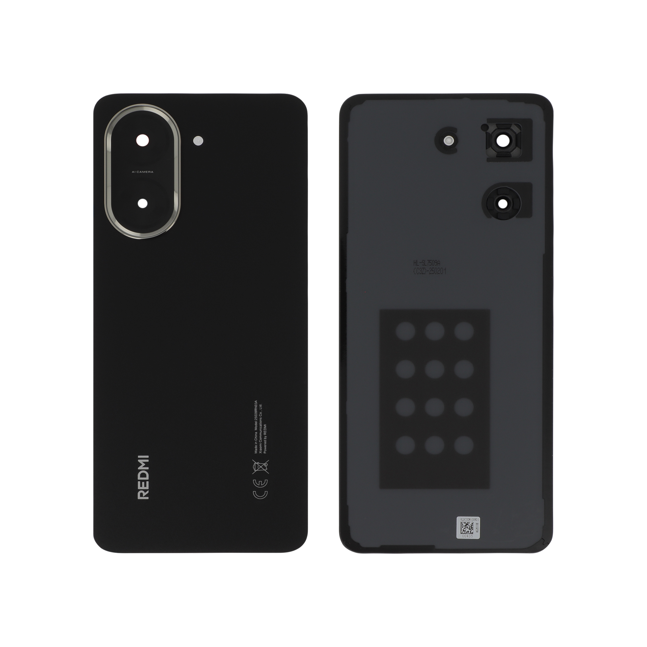 56000600c3z00-0000 Tampa Traseira para Xiaomi Redmi A5 - Preta (SERVICE PACK) - Image 1