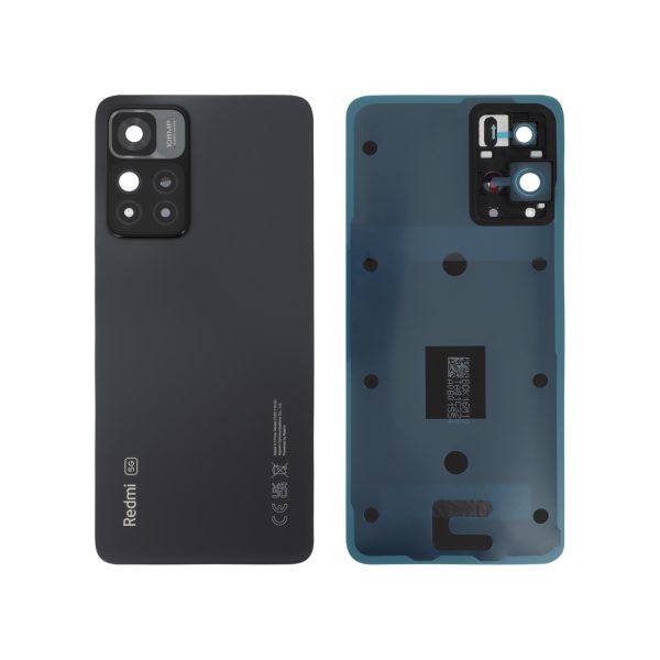 Tampa Traseira Grafite Cinzenta para Xiaomi Redmi Note 11 Pro+ 5G (SERVICE PACK)