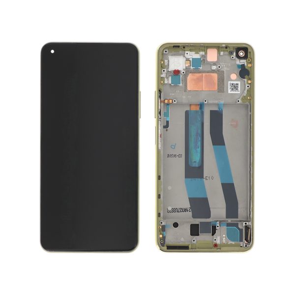 Ecrã Display para Xiaomi Mi 11 Lite 5G Verde Menta Verde (SERVICE PACK)