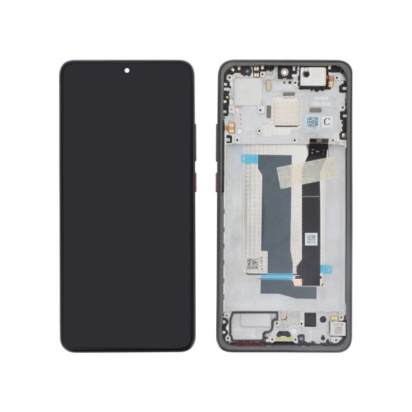 Ecrã Display vermelho para Xiaomi Poco X7 Pro (SKU 817248) (SERVICE PACK)