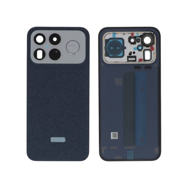 Tampa Traseira Azul para Xiaomi Poco F8 Ultra (SERVICE PACK)