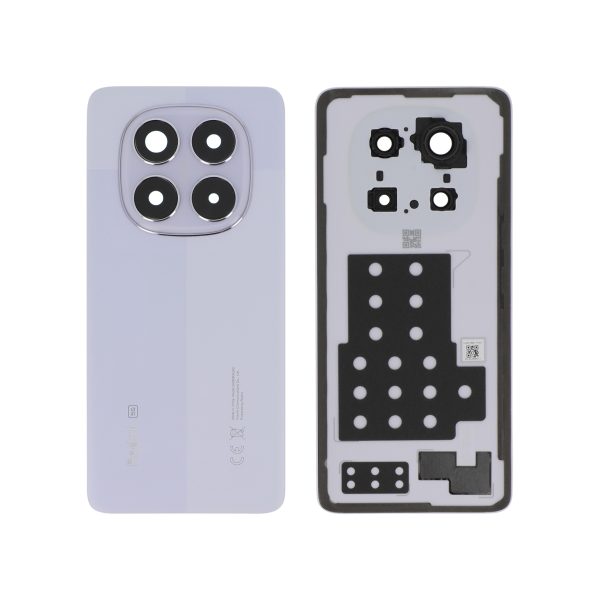 Tampa Traseira para Xiaomi Redmi Note 14 Pro 5G - Roxa (SERVICE PACK)
