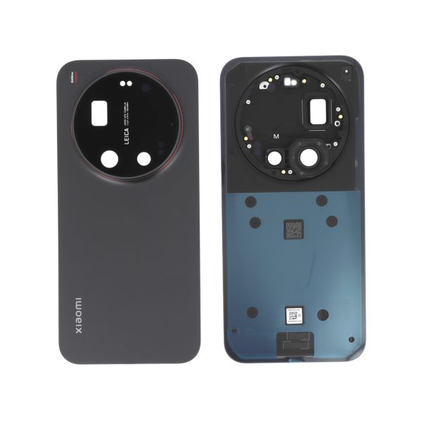 Tampa Traseira Preta para Xiaomi 17 Ultra (SERVICE PACK)