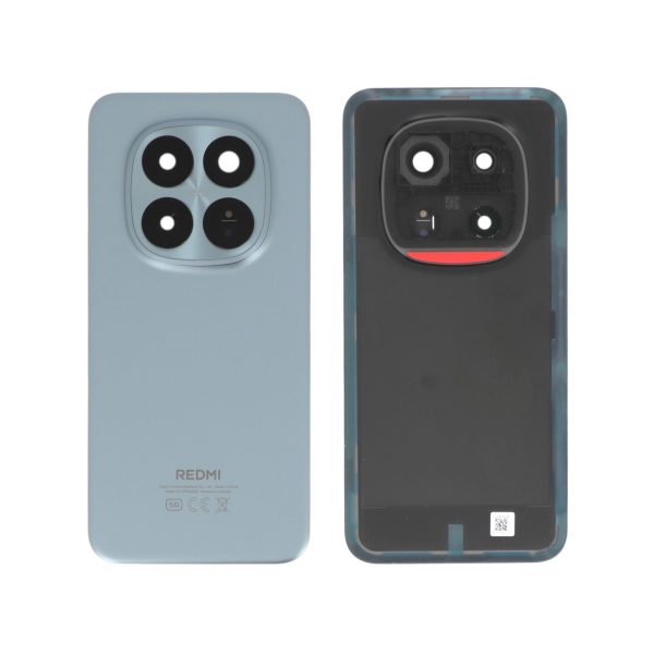 Tampa Traseira para Xiaomi Redmi Note 15 Pro+ 5G Azul (SERVICE PACK)