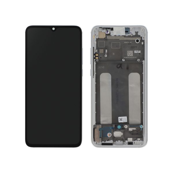 Ecrã Display Branco para Xiaomi Mi 9 Lite (SERVICE PACK)