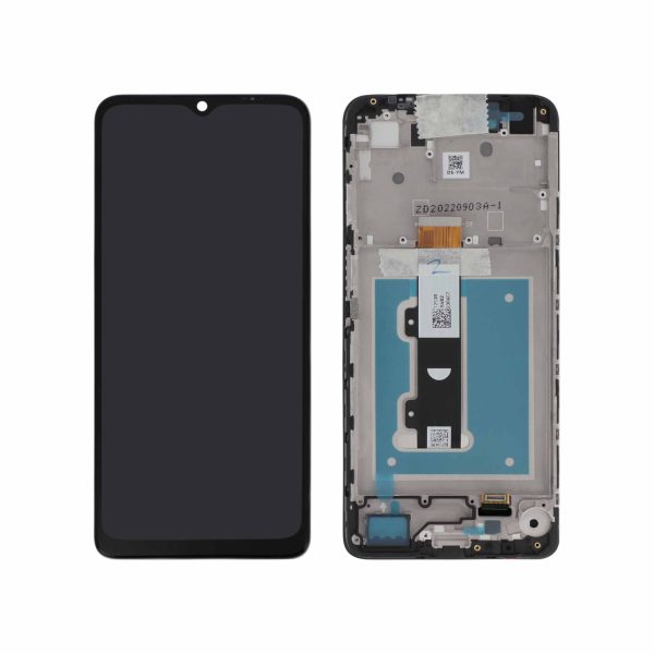 Ecrã Display completo para Motorola Moto E22 / E22i - Preto (SERVICE PACK)