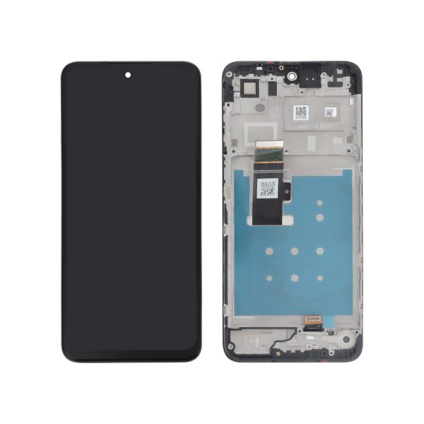 Ecrã Display completo para Motorola Moto G23 - Preto - SKU 984286 (SERVICE PACK)