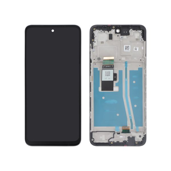 Ecrã Display para Motorola Moto G53 5G — Preto (SERVICE PACK)