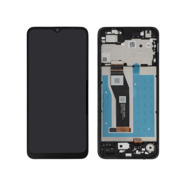 Ecrã Display preto para Motorola Moto E13 (SERVICE PACK)