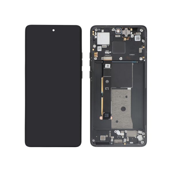 Ecrã Display preto para Motorola Edge 40 (SERVICE PACK)