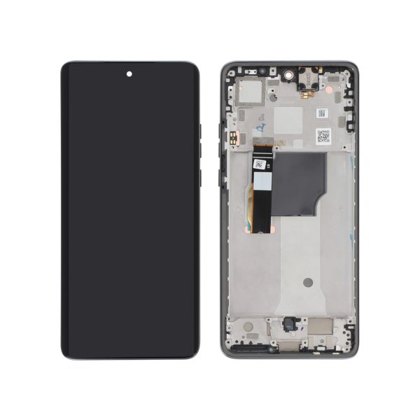 Ecrã Display Preto para Motorola Edge 40 Neo (SERVICE PACK)