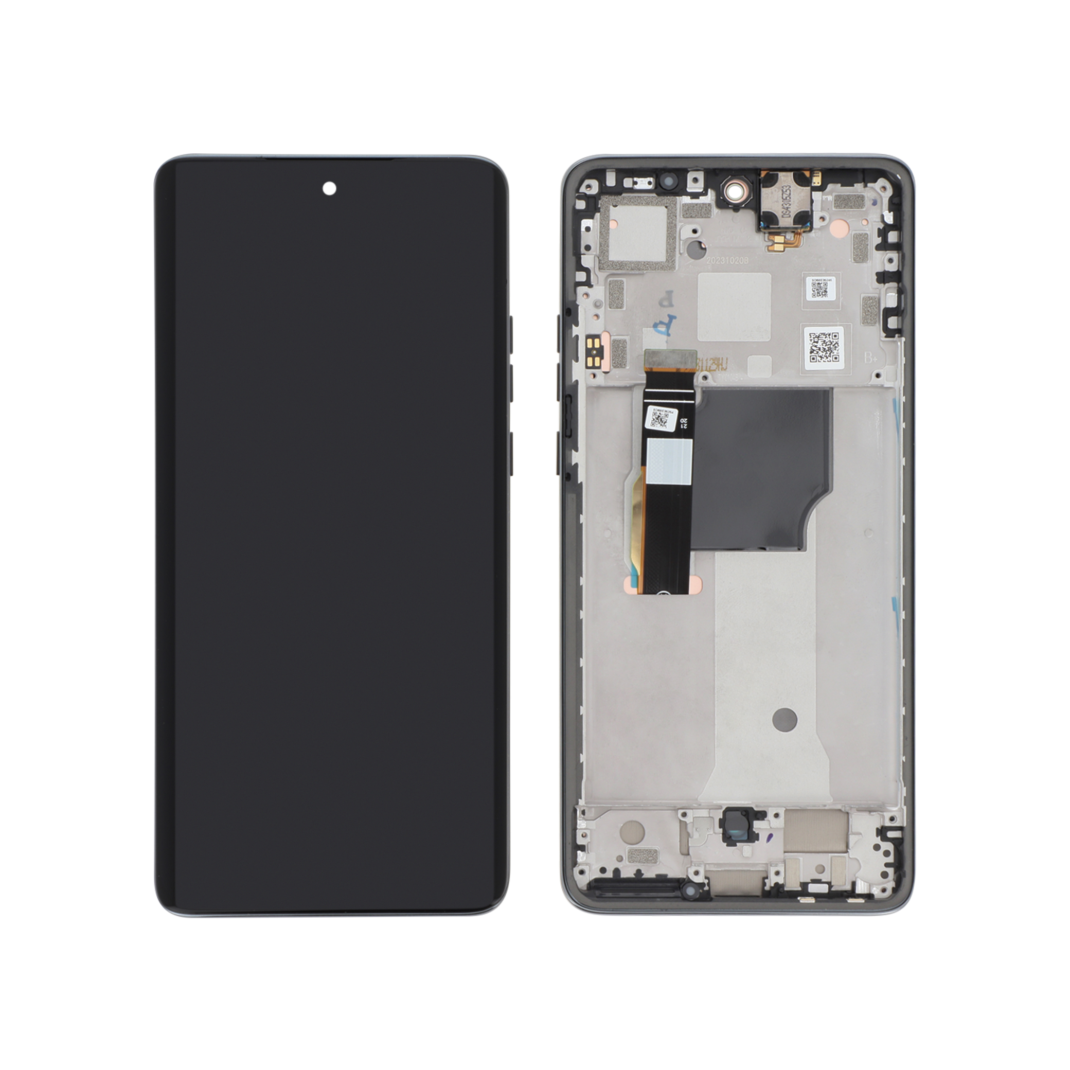 5d68c23158-0000 Ecrã Display Preto para Motorola Edge 40 Neo (SERVICE PACK) - Image 1