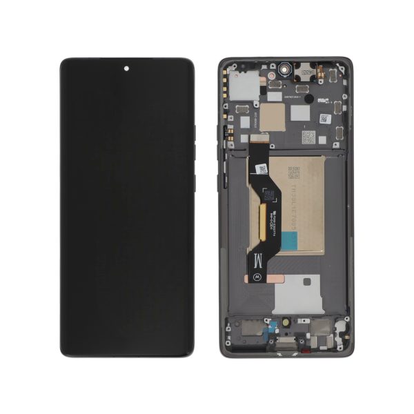 Ecrã Display completo Cinzento Koala para Motorola Edge 50 (SERVICE PACK)