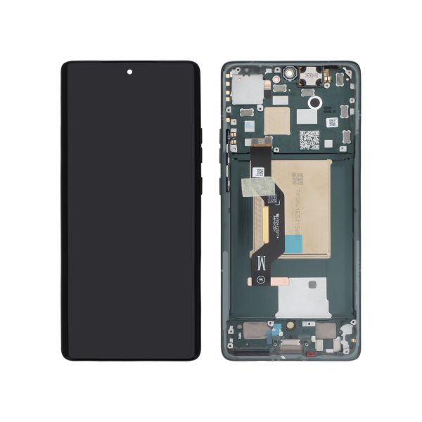 Ecrã Display completo Verde Jungle para Motorola Edge 50 (SERVICE PACK)