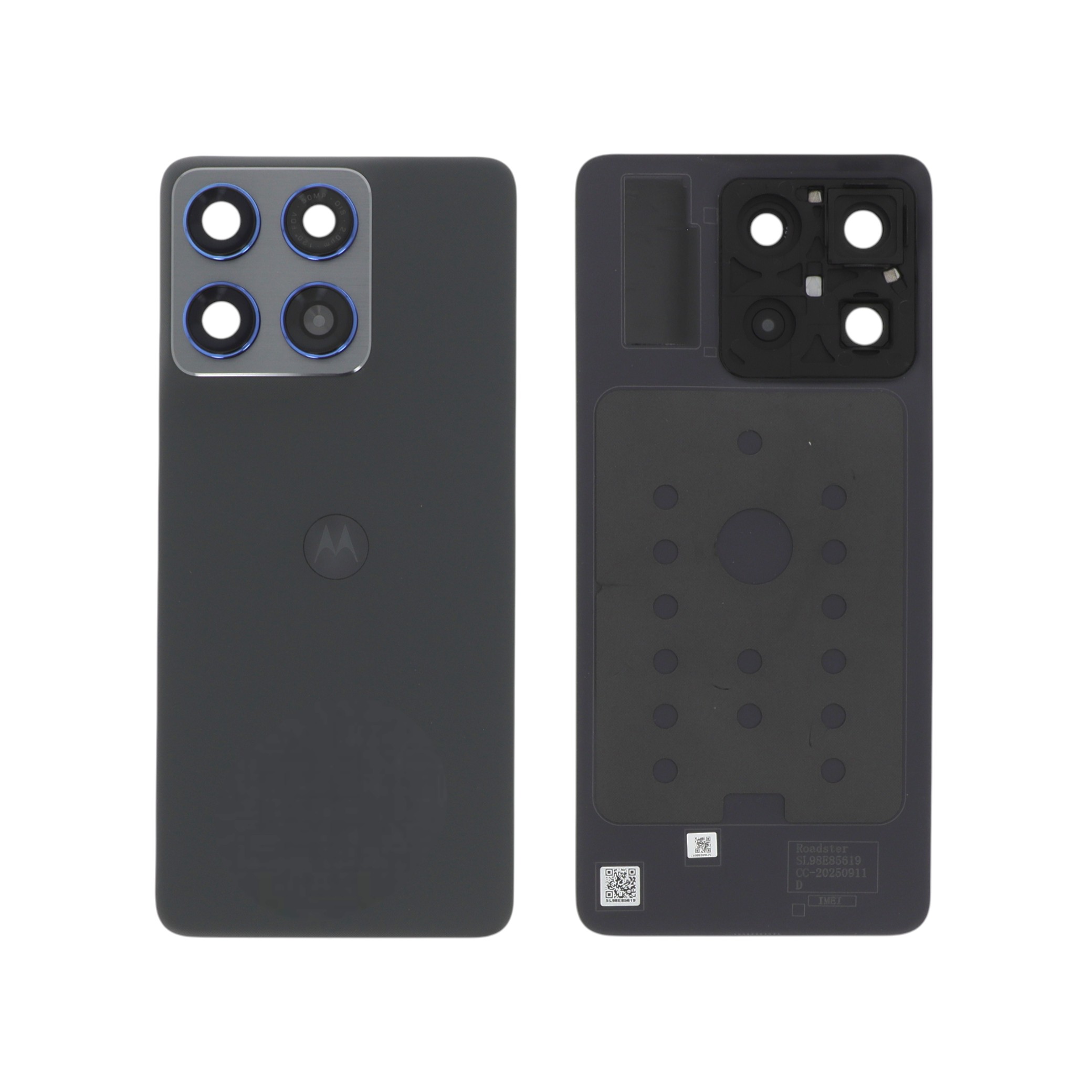 5d68c31545-0000 Tampa Traseira para Motorola Edge 70 Cinzenta (SERVICE PACK) - Image 1
