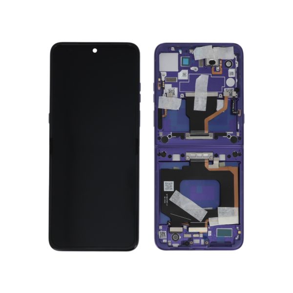 Ecrã Display Azul para Motorola Razr 70 Ultra (SERVICE PACK)