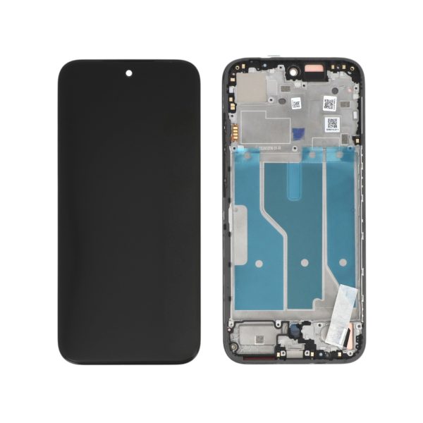 Ecrã Display completo para Motorola Moto G87 5G - Preto (SERVICE PACK)