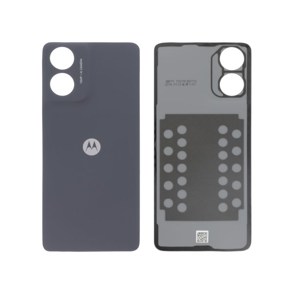 Tampa Traseira Preta para Motorola Moto G04 (SERVICE PACK)