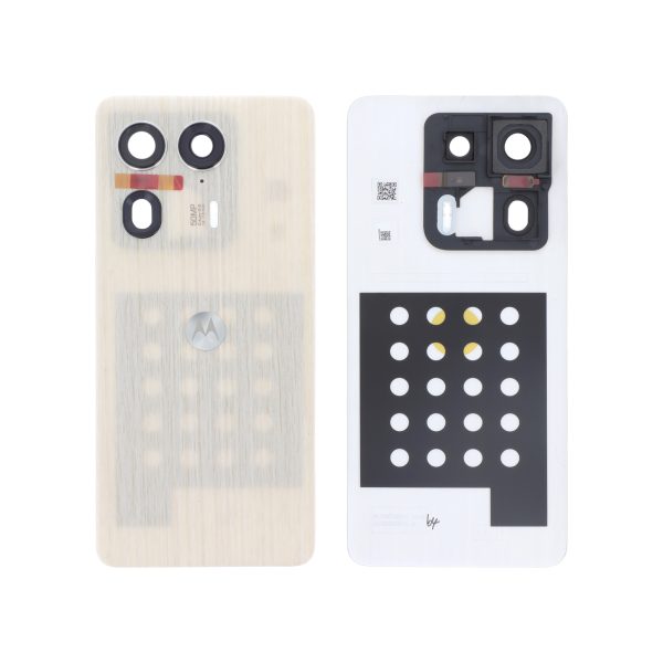 Tampa Traseira para Motorola Edge 50 Ultra Wood Nordic (SERVICE PACK)