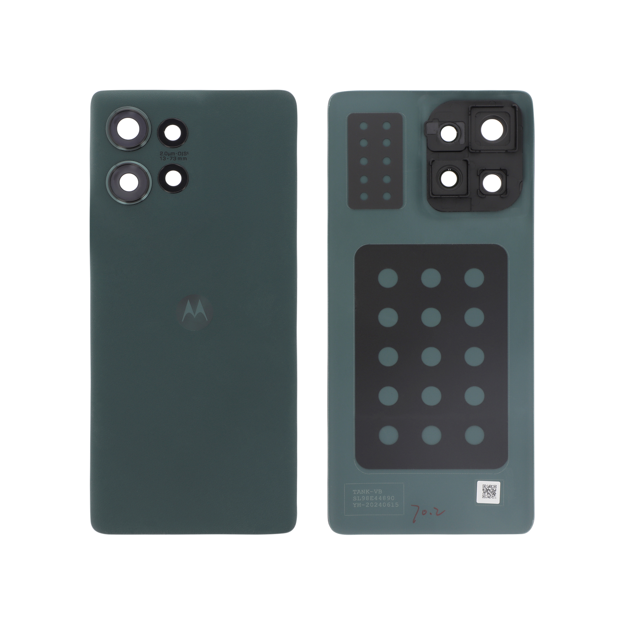 5s58c24926-0000 Tampa Traseira Jungle Verde para Motorola Edge 50 (SERVICE PACK) - Image 1