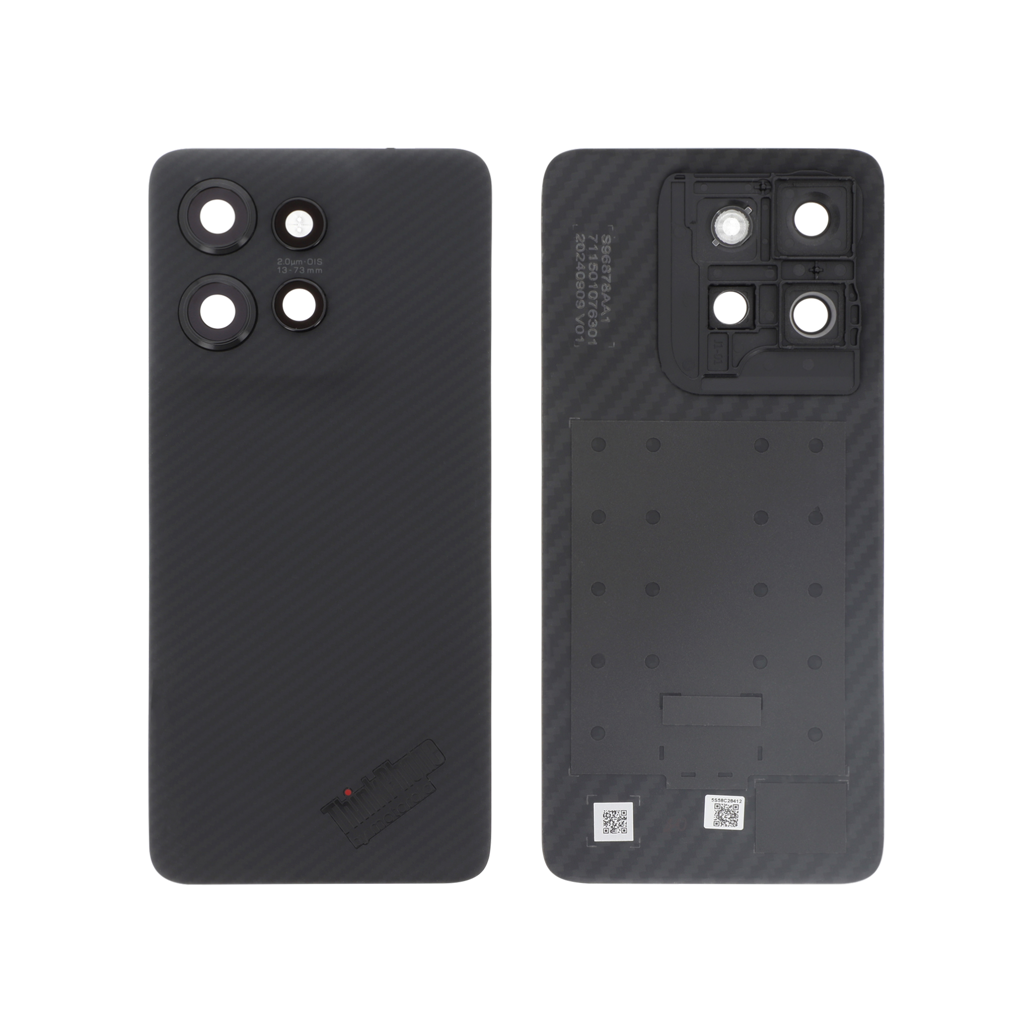 5s58c28412-0000 Tampa Traseira Preta para Motorola ThinkPhone 25 (SKU 248478) (SERVICE PACK) - Image 1