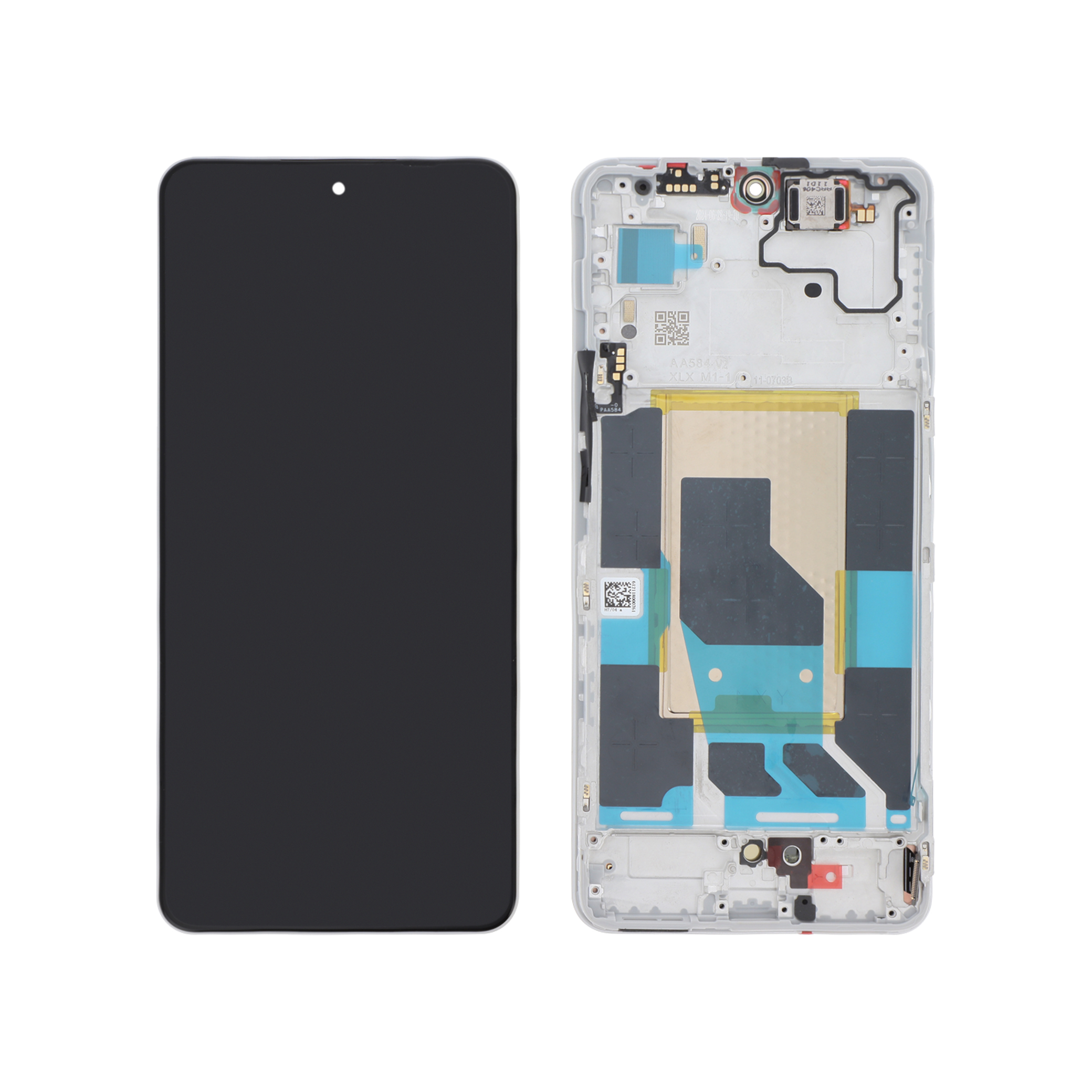 621029000273-0000 Ecrã Display Prateado para OnePlus Nord 4 (SERVICE PACK) - Image 1