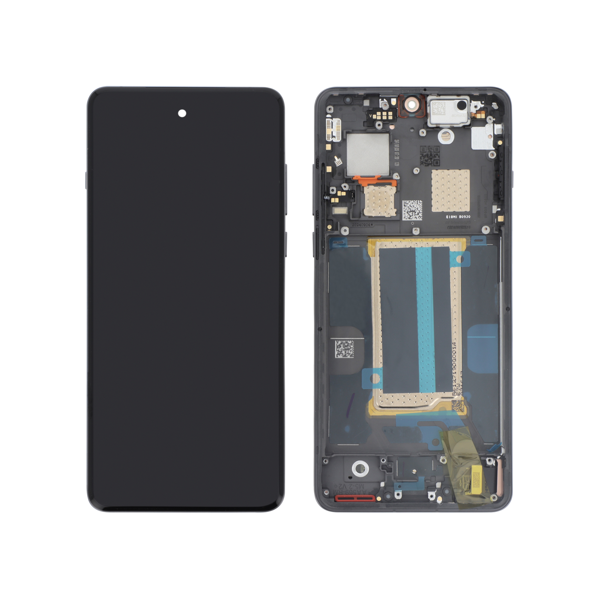 621029000359-0000 Ecrã Display para OnePlus 13 Preto (SERVICE PACK) - Image 1