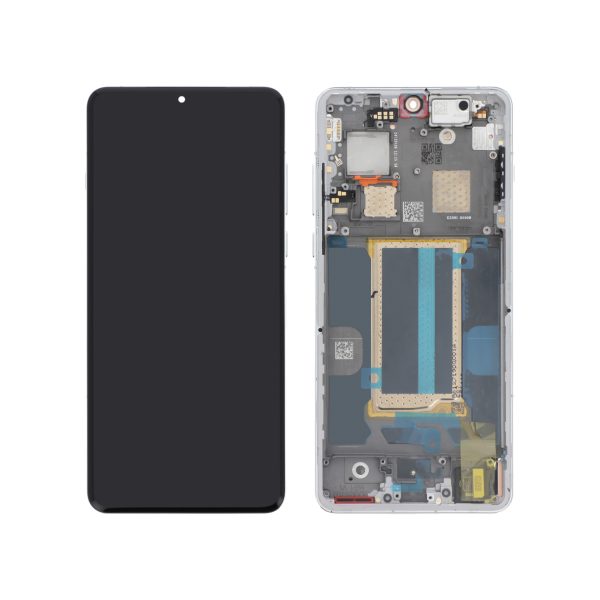 Ecrã Display completo para OnePlus 13 Branco/Azul (SERVICE PACK)