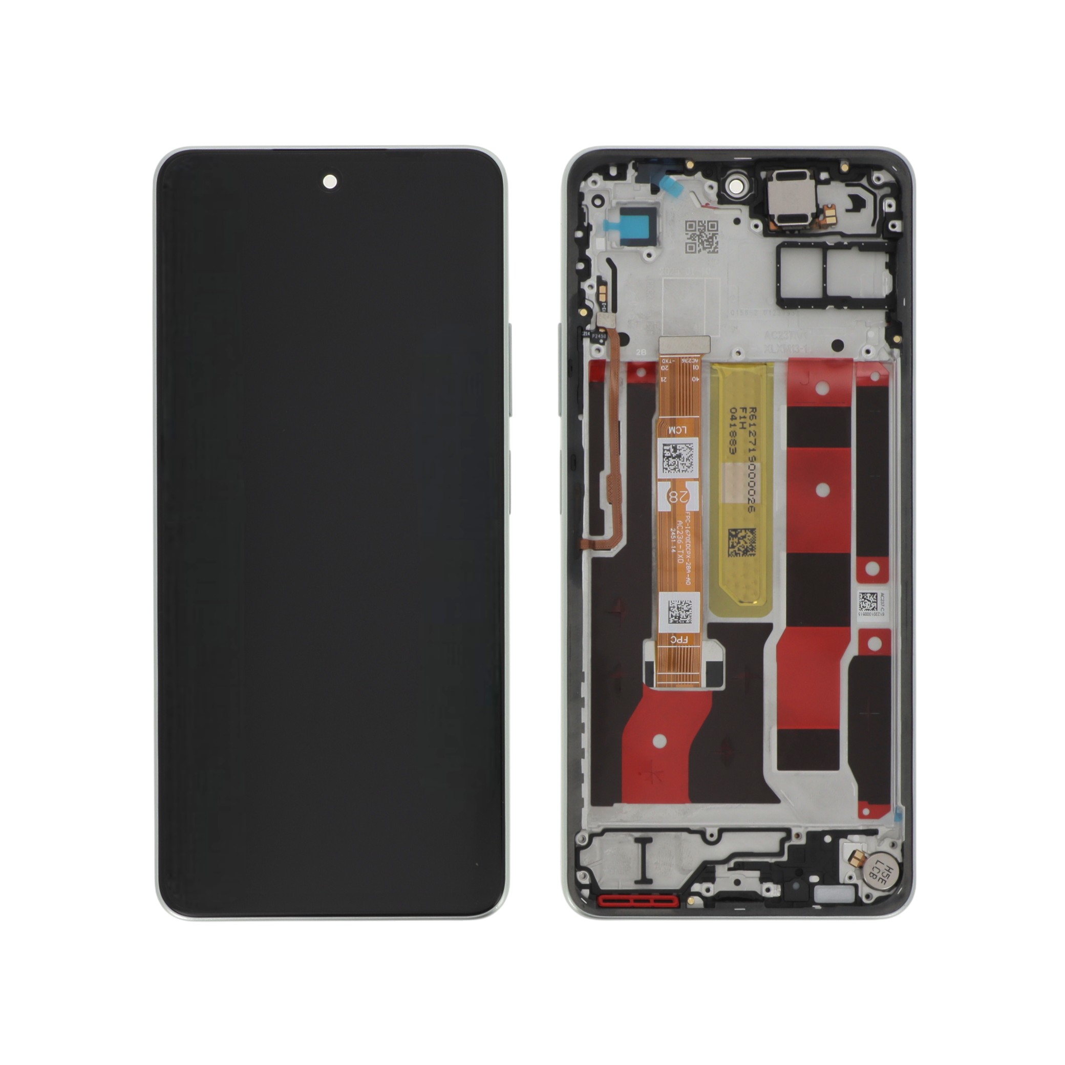 621029000494-0000 Ecrã Display completo verde para Oppo A5 Pro 5G (SERVICE PACK) - Image 1