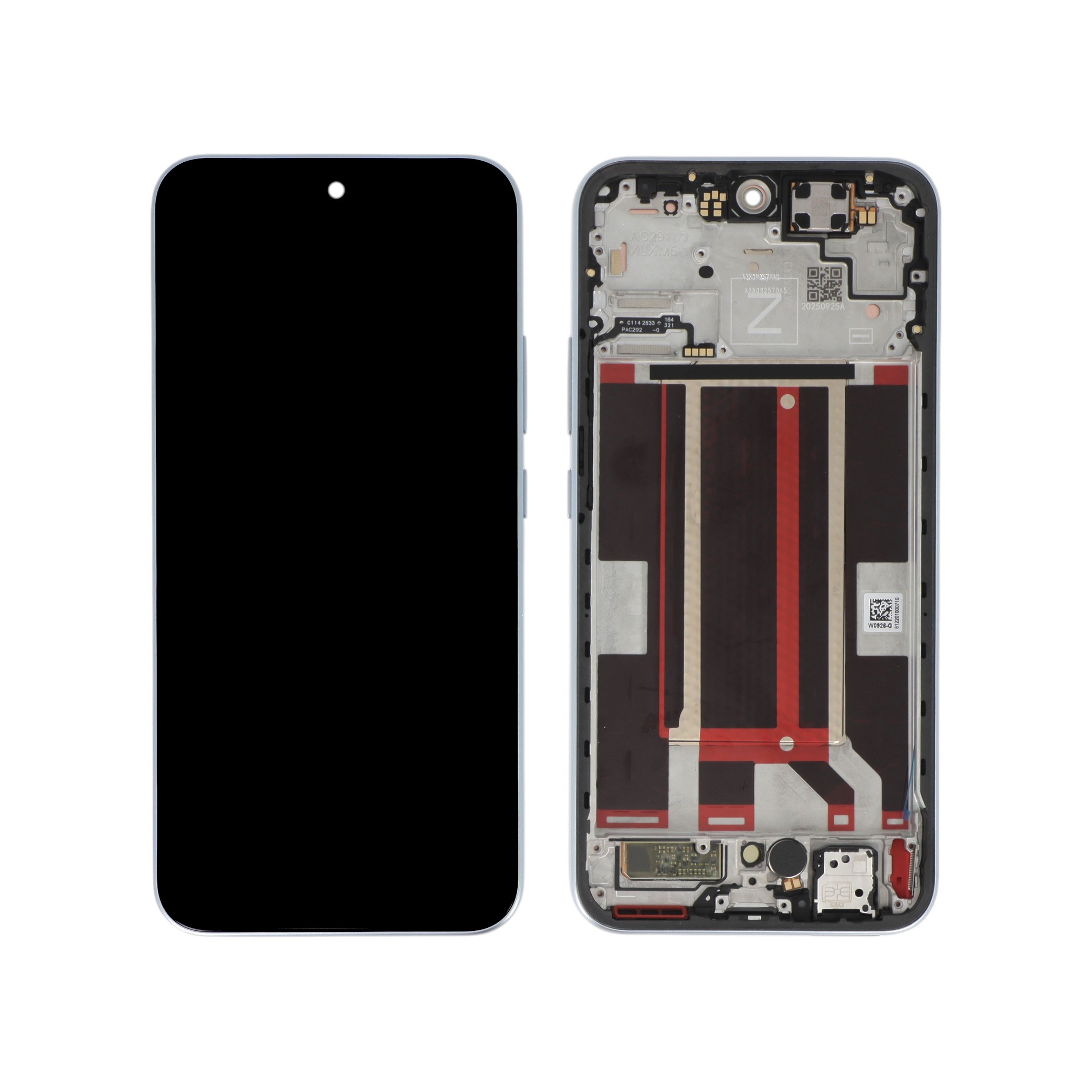 621029000593-0000 Ecrã Display Opala Azul para Oppo Reno14 F 5G (SERVICE PACK) - Image 1