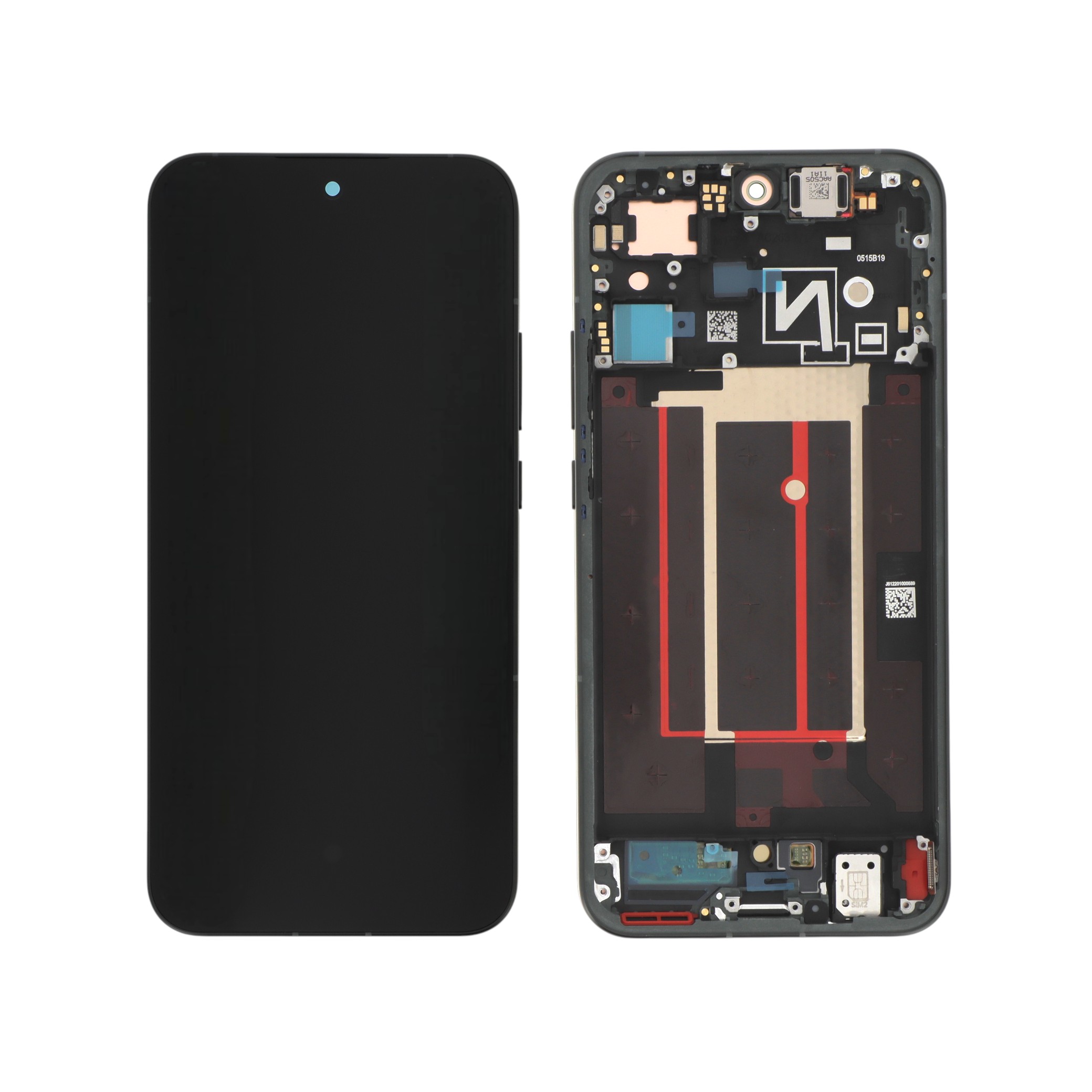 621029000602-0000 Ecrã Display Verde Esmeralda para Oppo Reno14 5G (SERVICE PACK) - Image 1