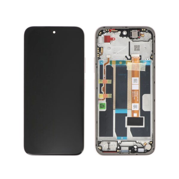 Ecrã Display completo para Oppo A6 5G Aurora Dourado (SERVICE PACK)