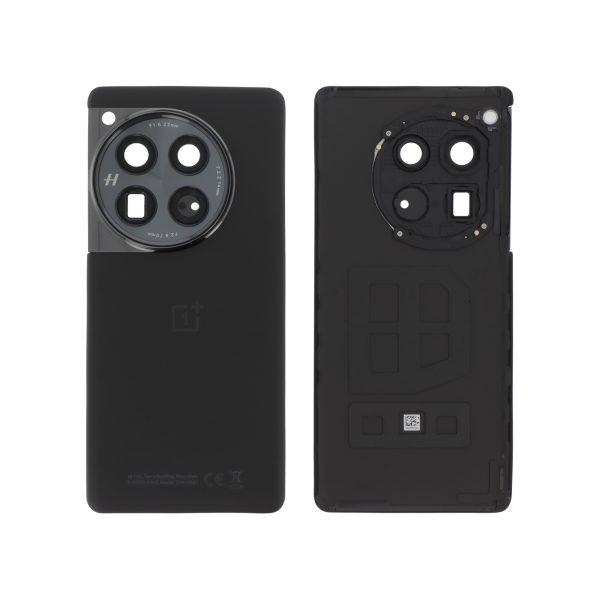 Tampa Traseira para OnePlus 12 Preta (SERVICE PACK)