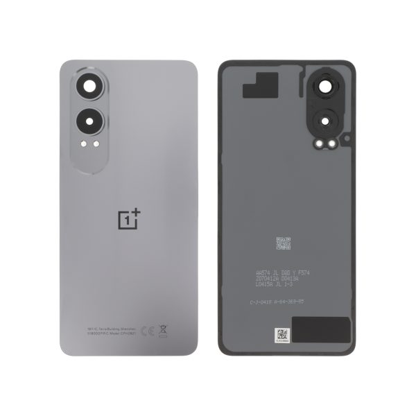 Tampa traseira preta para OnePlus Nord CE4 Lite 5G (SERVICE PACK)