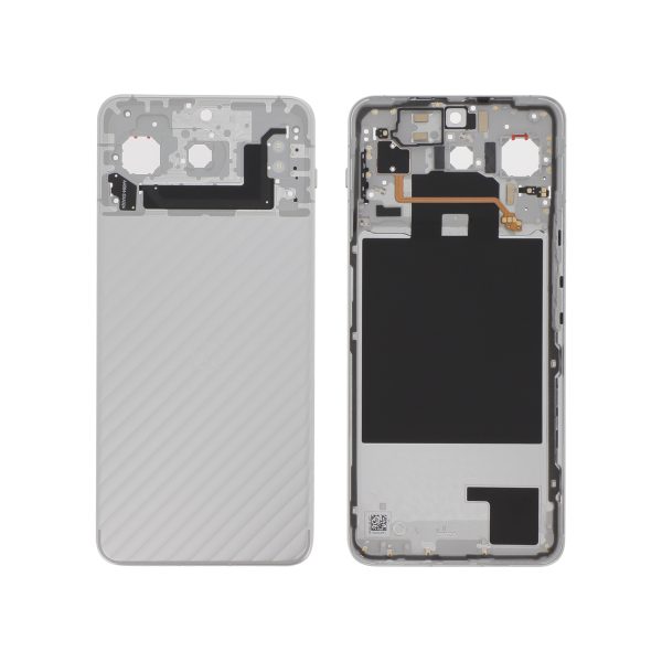 Tampa Traseira Prateada para OnePlus Nord 4 (SERVICE PACK)