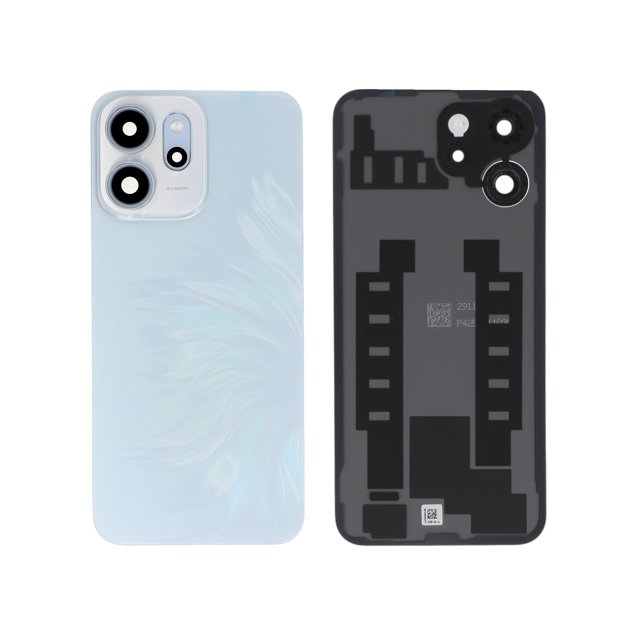 621033000680-0000 Tampa Traseira para Oppo Reno14 F 5G Opala Azul (SERVICE PACK) - Image 1