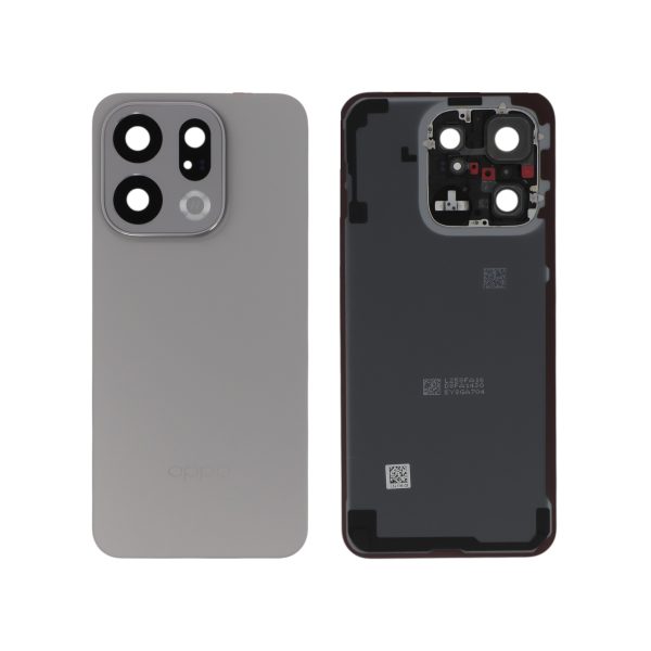 Tampa Traseira para Oppo Find X9 Titânio Cinzento (SKU 621033000815) (SERVICE PACK)