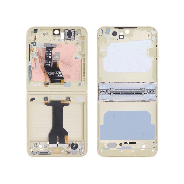 Frame Amarelo para Samsung Galaxy Z Flip6 (F741B) (SERVICE PACK)