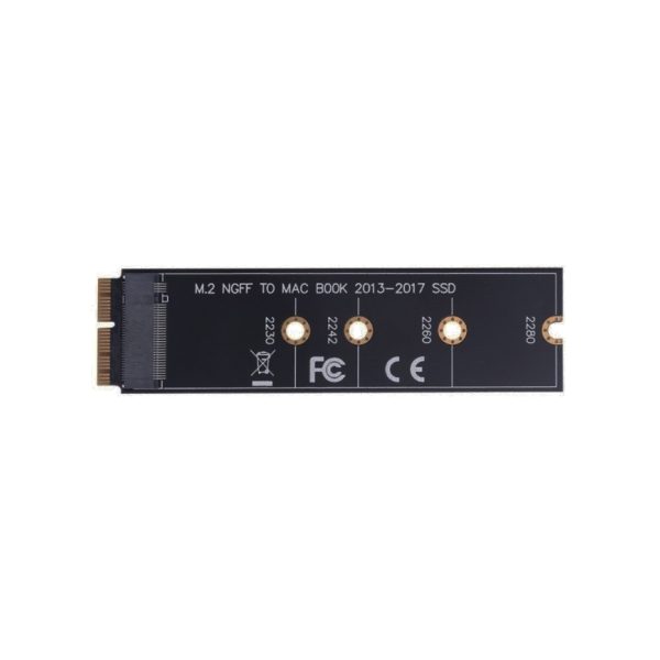 Adaptador M.2 (NGFF) para SSD para MacBook 2013–2017