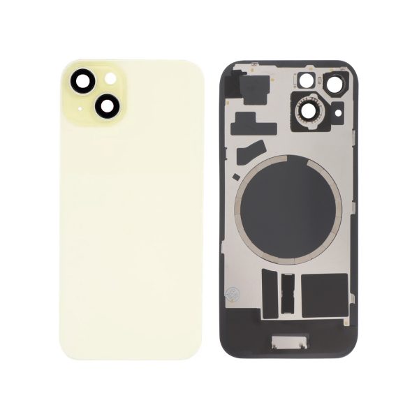 Tampa Traseira para iPhone 15 Amarela (com MagSafe)