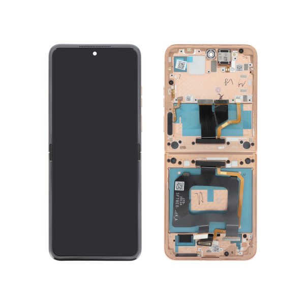 Ecrã Display completo para Motorola Razr 50 Ultra - Rosa - SKU 917745 (SERVICE PACK)